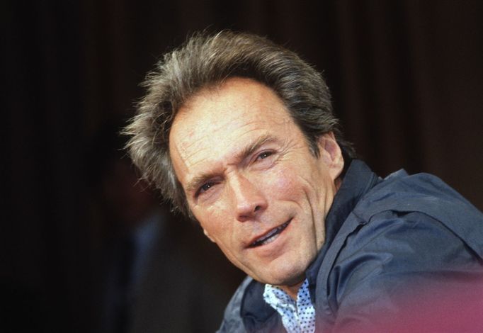 Clint Eastwood na festivalu v Cannes, 1985.