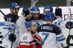 Hokejisté podlehli Finsku 1:4 a ztratili naději na triumf v Tour