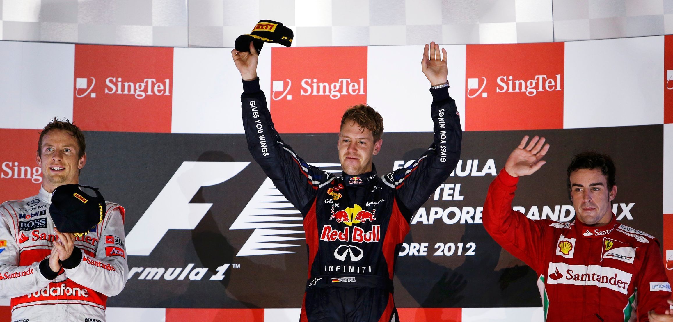 Velká cena Singapuru, Sebastian Vettel