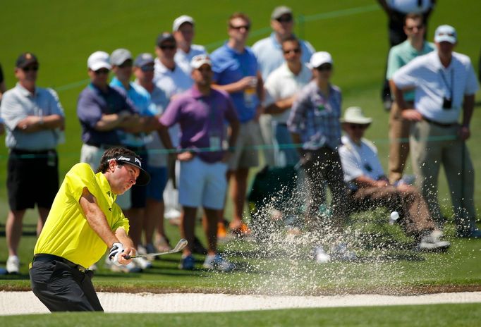 Bubba Watson na golfovém Masters 2014