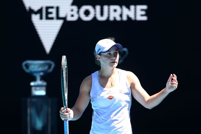 Čtvrtfinále Australian Open 2021 (Ashleigh Bartyová)