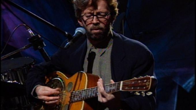 Záznam skladby Tears in Heaven z Claptonova unplugged koncertu pro MTV.