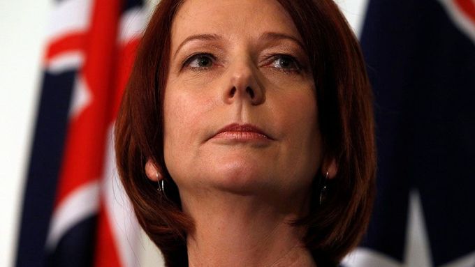 Nová australská premiérka Julia Gillardová.