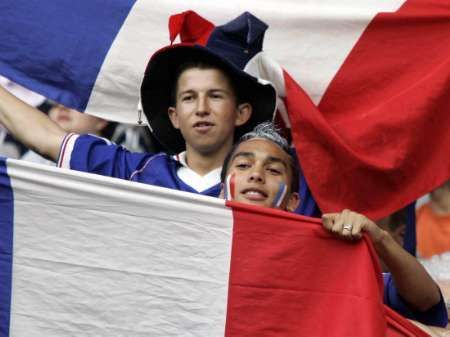 Francie - Portugalsko: fanoušci