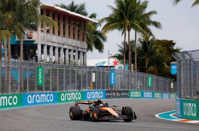 Lando Norris, McLaren ve VC Miami F1 2025