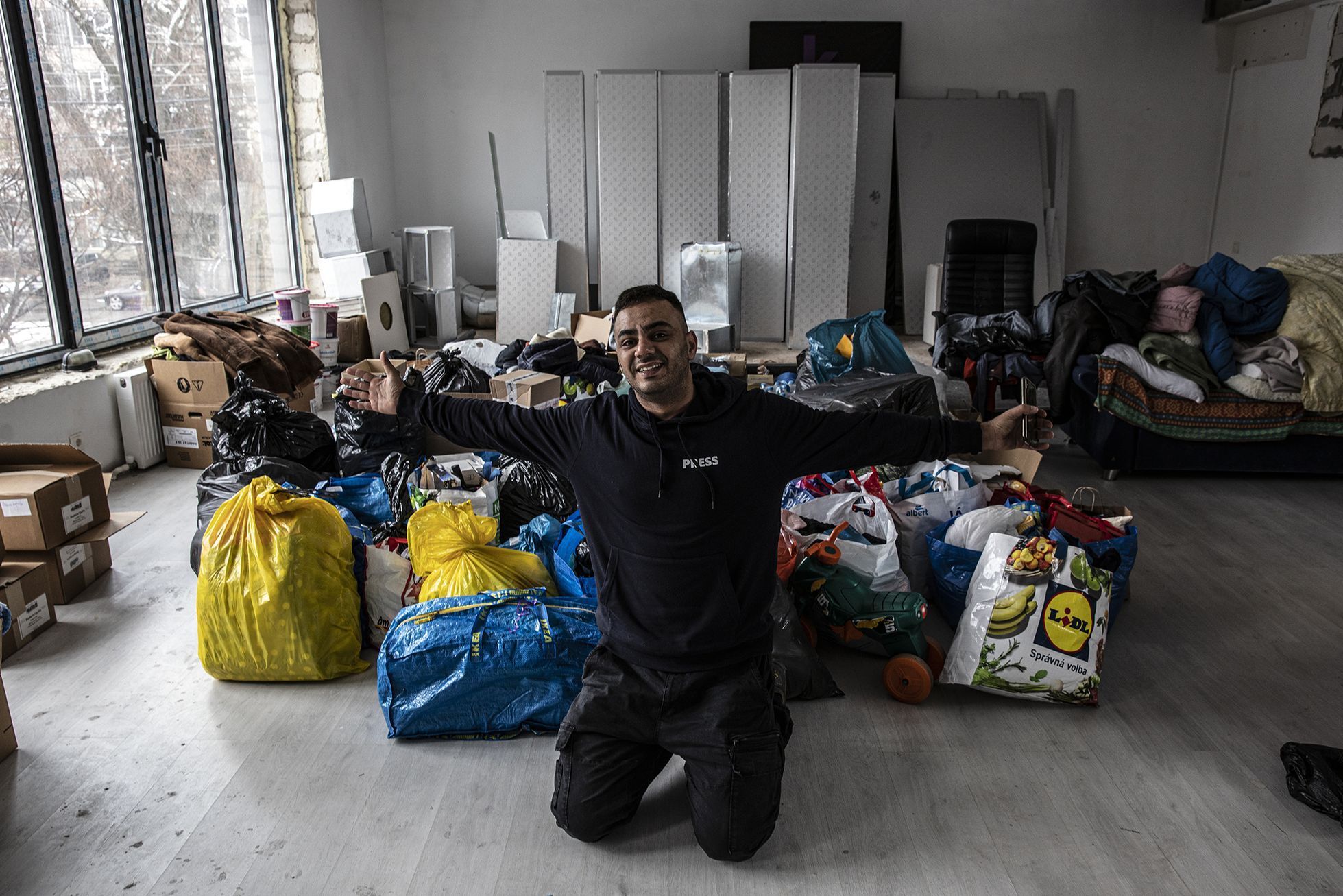 Fotogalerie / Převoz humanitární pomoci z ČR do Moldávie