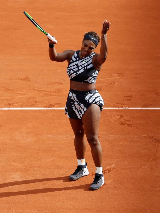 Serena Williamsová na French Open 2019