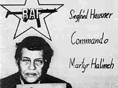 Hanse-Martina Schleyera, předsedu Svazu německých zaměstnavatelů a někdejšího příslušníka SS, zavraždila RAF v říjnu 1977 