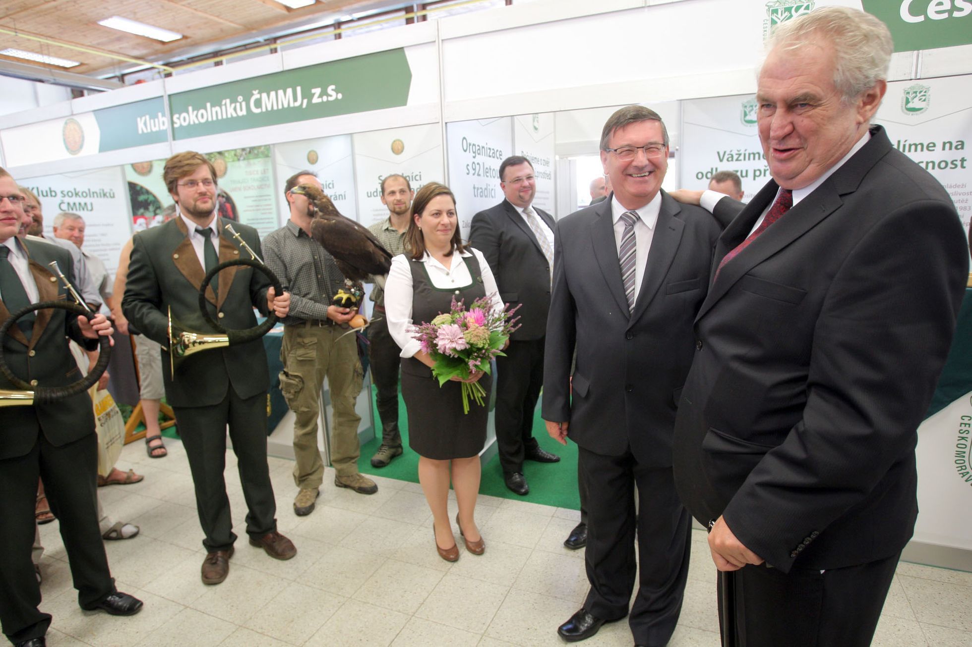 Země živitelka s Klausem a Zemanem