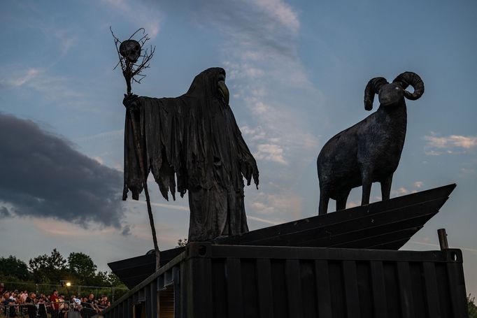 Snímek z festivalu Brutal Assault.