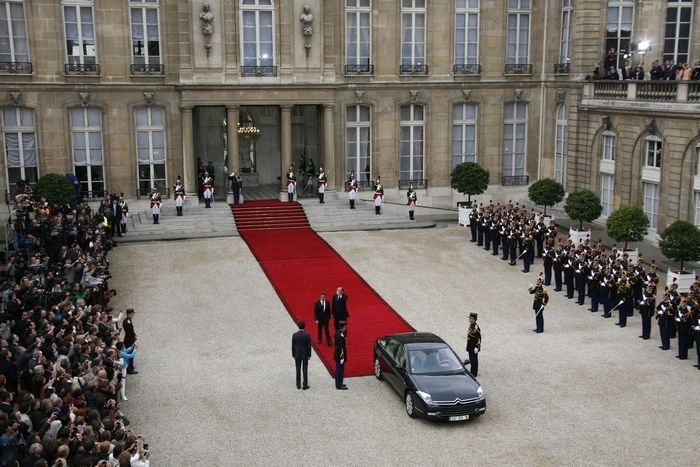 Pohled na Elysejský palác
