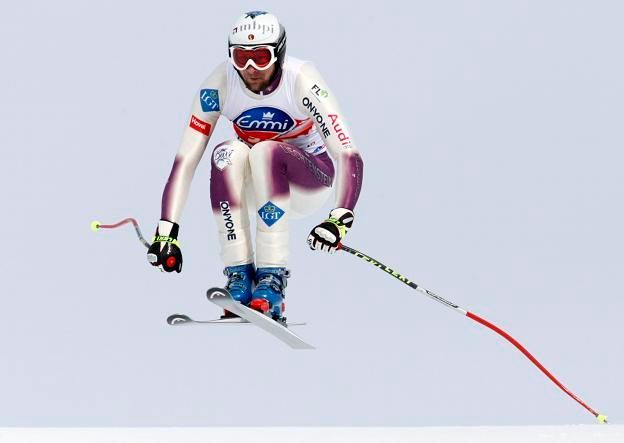 Marco Büchel při skoku