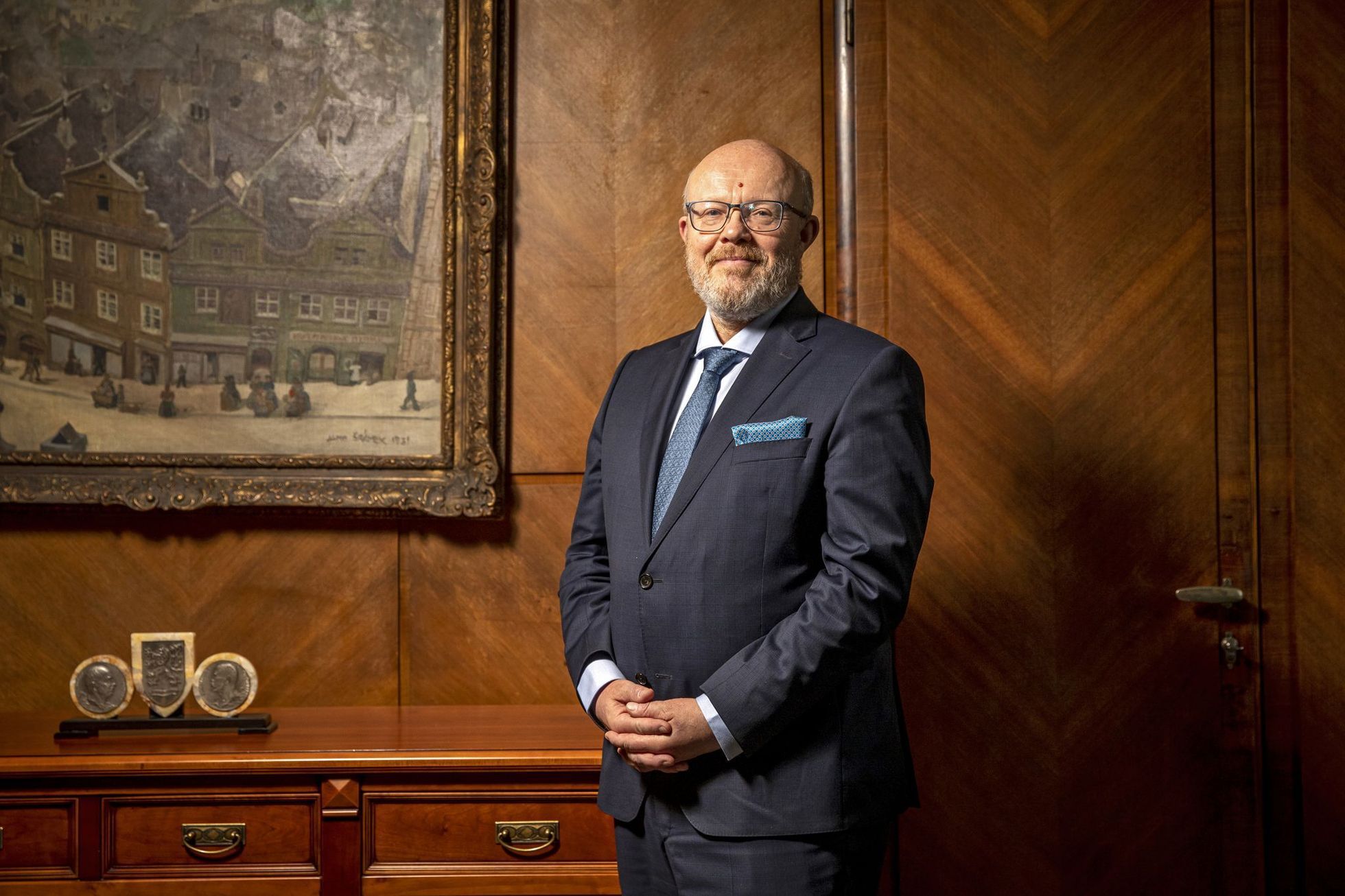 Ministr zdravotnictví Vlastimil Válek