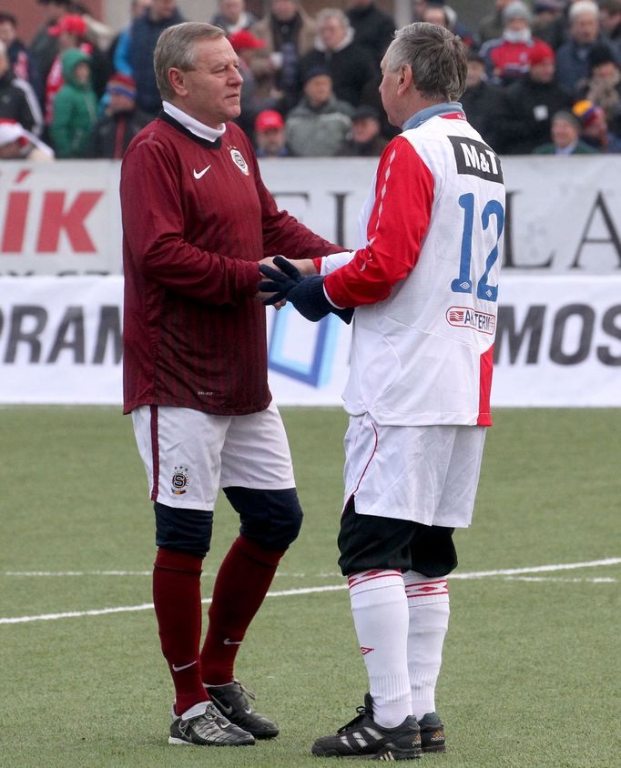 Silvestrovské derby Slavia - Sparta 2013