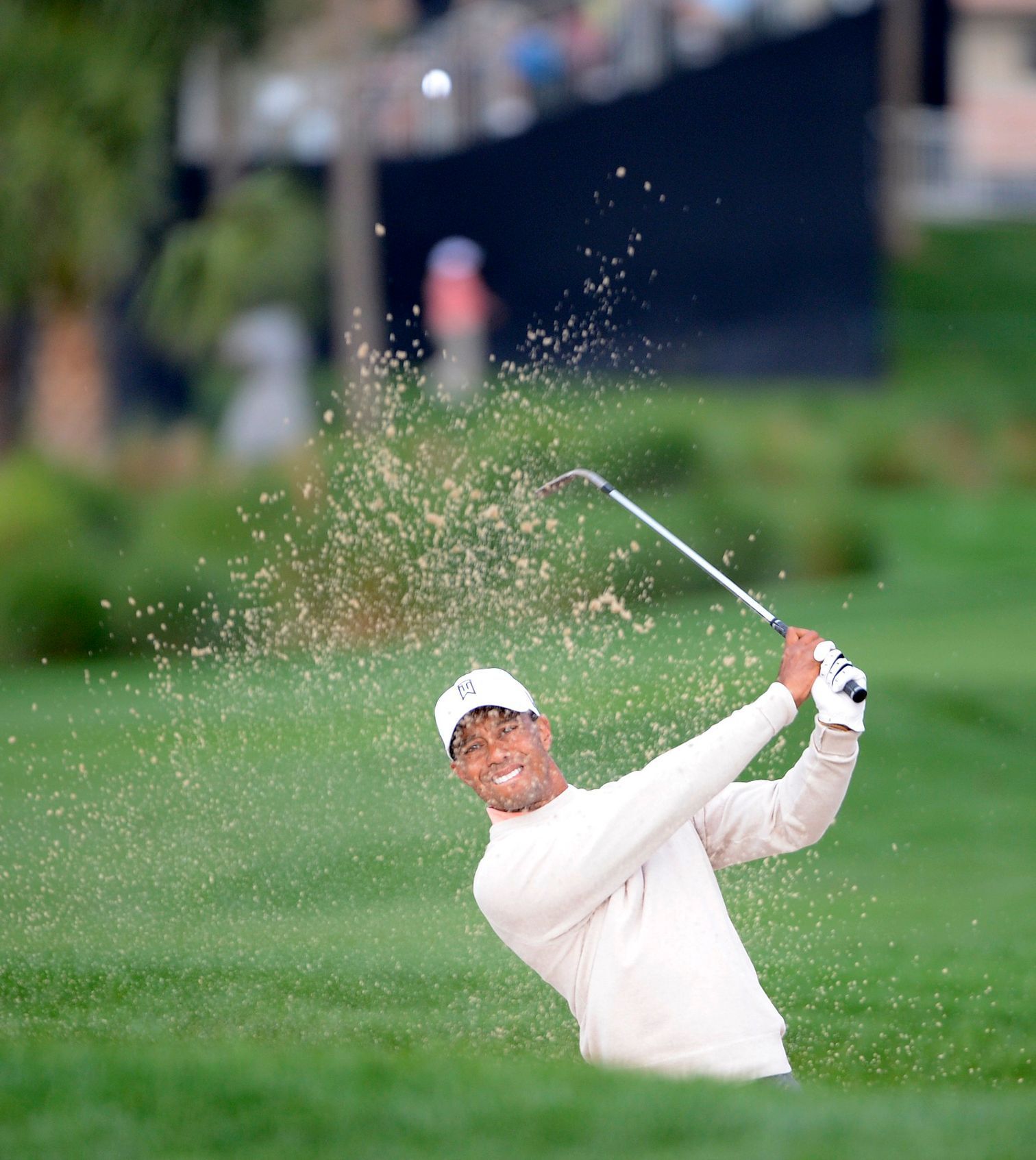 Tiger Woods na golfovém turnaji na Floridě