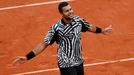 Módní policie na French Open (Jo-Wilfried Tsonga)