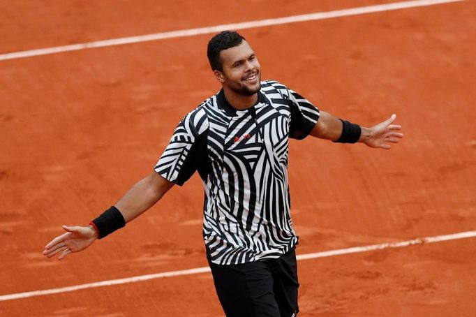 Módní policie na French Open (Jo-Wilfried Tsonga)