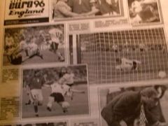 Ohlasy v Deníku Sport po porážce českých fotbalistů od Německa ve finále Eura 1996.