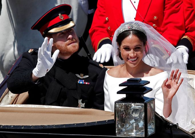 Princ Harry a jeho manželka Meghan