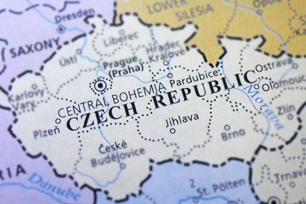 Mapa Česka