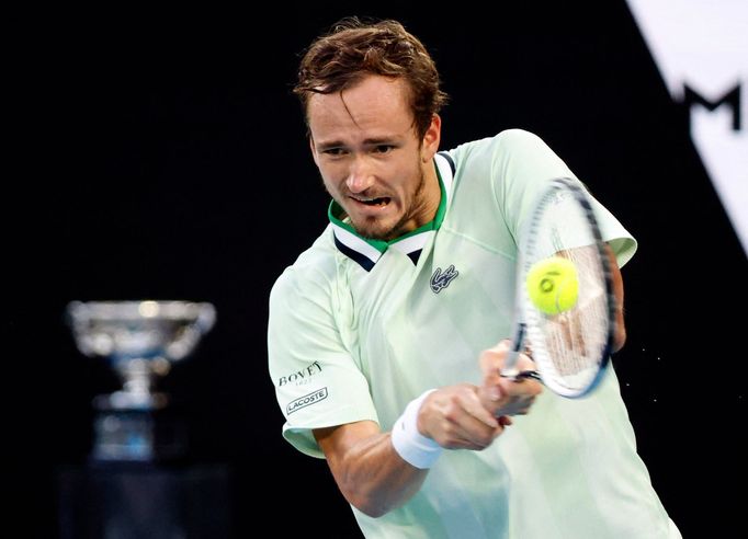 Daniil Medveděv ve finále Australian Open 2022