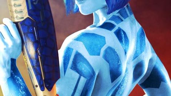 Francesca jako Cortana