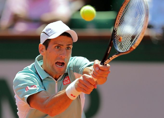 Novak Djokovič v semifinále French Open 2013