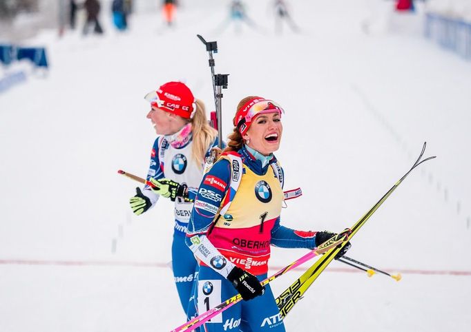 Biatlon, Oberhof, závod s hromadným startem žen