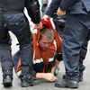 Belgie - Brusel - demonstrace