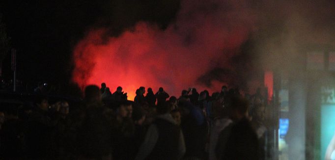 Derby Slavia - Sparta: fanoušci