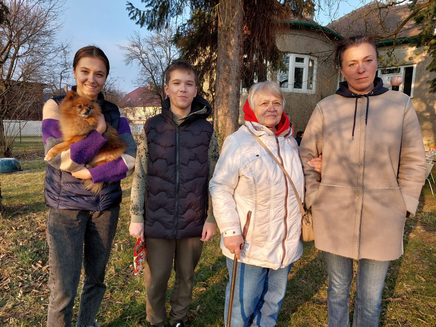 Ukrajinská rodina, která našla domov ve Starém Městě na Uherskohradišťsku