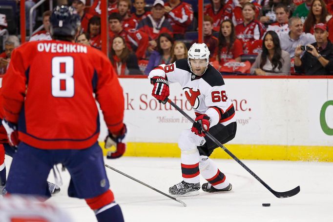 NHL: New Jersey Devils at Washington Capitals (Jágr a Ovečkin)