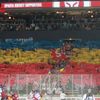 hokej, extraliga 2021/2022, finále, 6. zápas, Sparta - Třinec, fanoušci Sparty