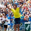 Rafael Nadal slaví triumf na turnaji v Cincinnati