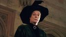 Maggie Smith jako Minerva McGonagallová v sérii o Harrym Potterovi.