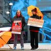 Tesla, Musk, protest, Berlin, Germany