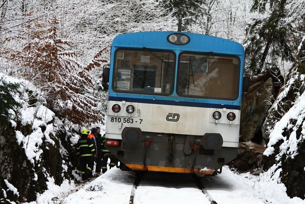Nehoda vlaku na Semilsku