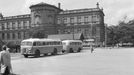 Autobusové nádraží Florenc, rok 1948.