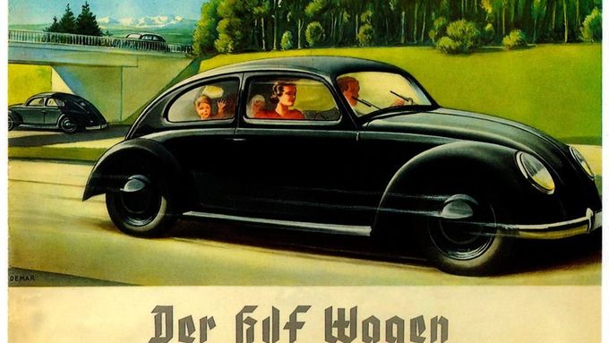 Auto s podivným názvem Síla díky radosti mělo původně motorizovat Německo už na konci 30. let minulého století.