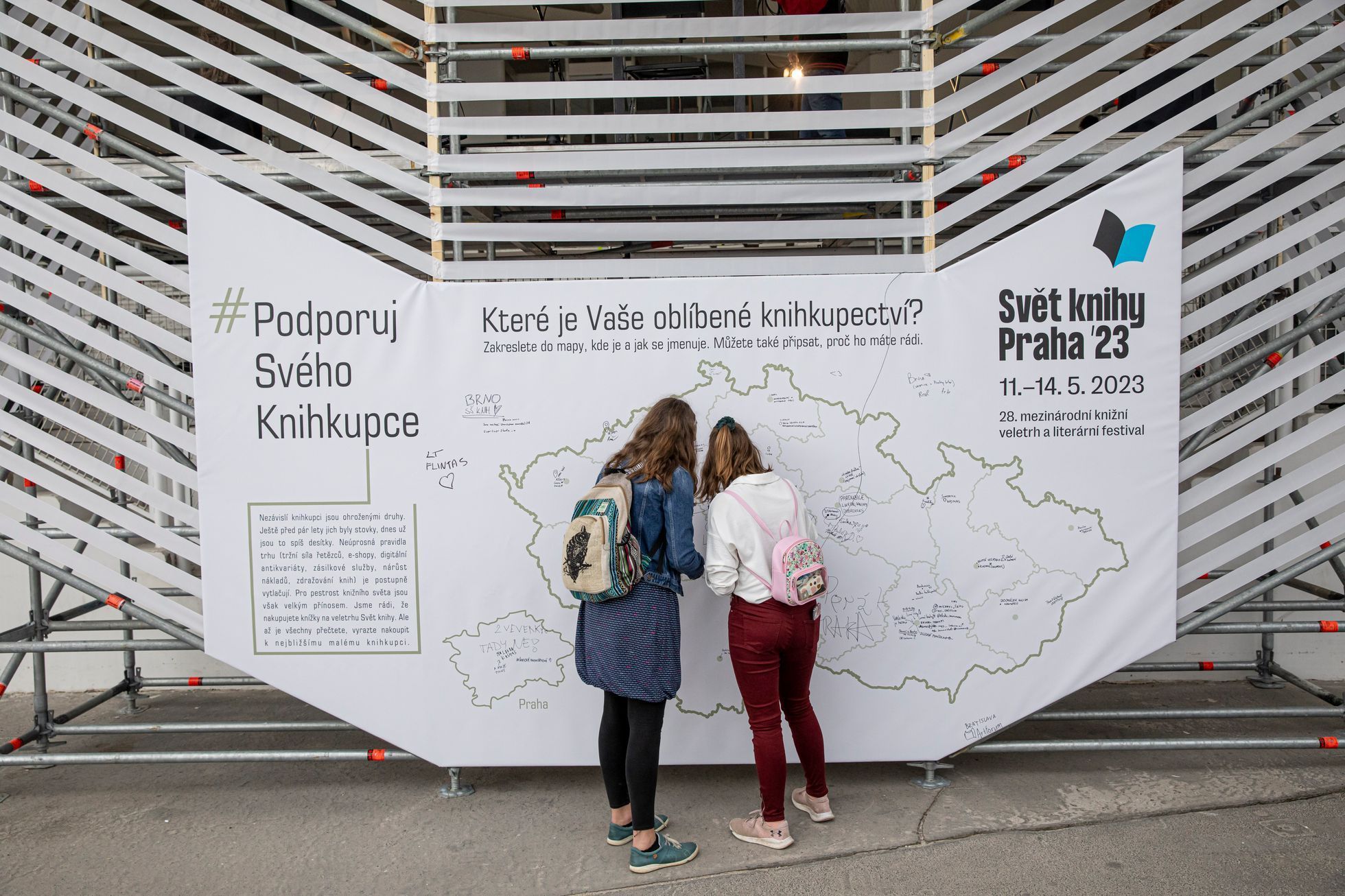 Svět knihy 2023, Výstaviště