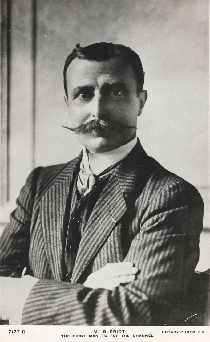 Louis Blériot na snímku z počátku 20. století.