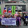 Protesty na MDŽ - Manila
