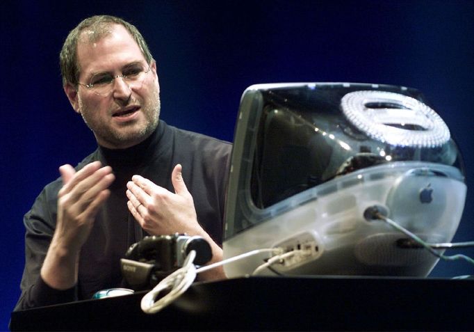 Steve Jobs v roce 2000.