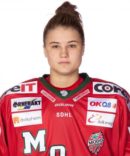 Laura Lerchová, česká hokejistka ve švédském klubu Modo
