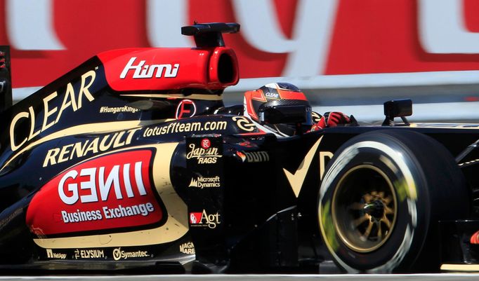 F1, VC Maďarska 2013: Kimi Räikkonen, Lotus