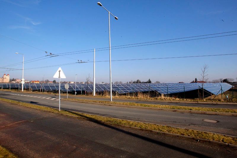 Solární elektrárna v Hradci králové