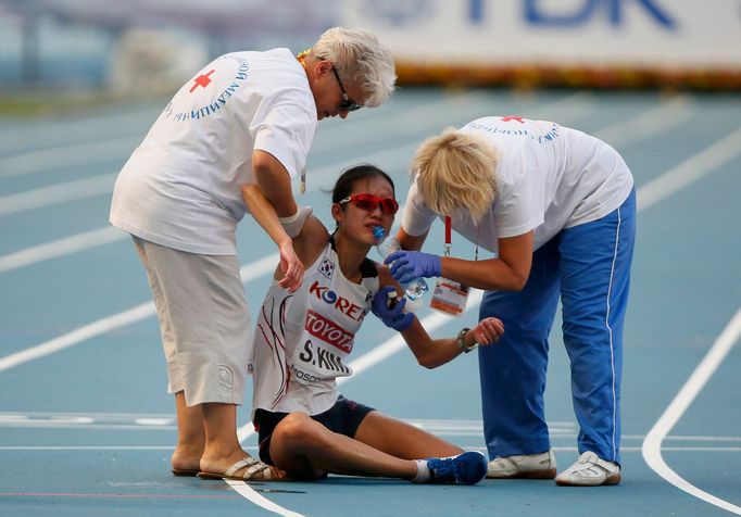 MS v atletice 2013, maraton žen: Kim Song-Eun