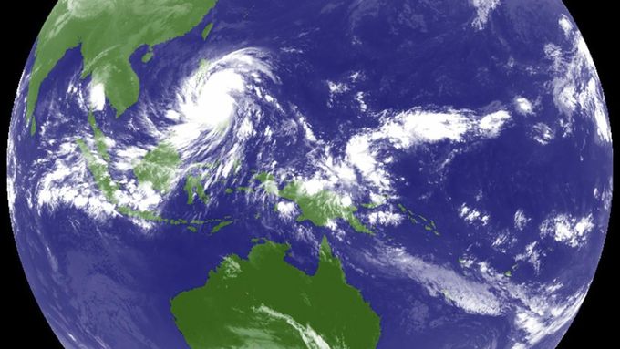 Tak vypadá Haiyan, zřejmě největší bouře historie