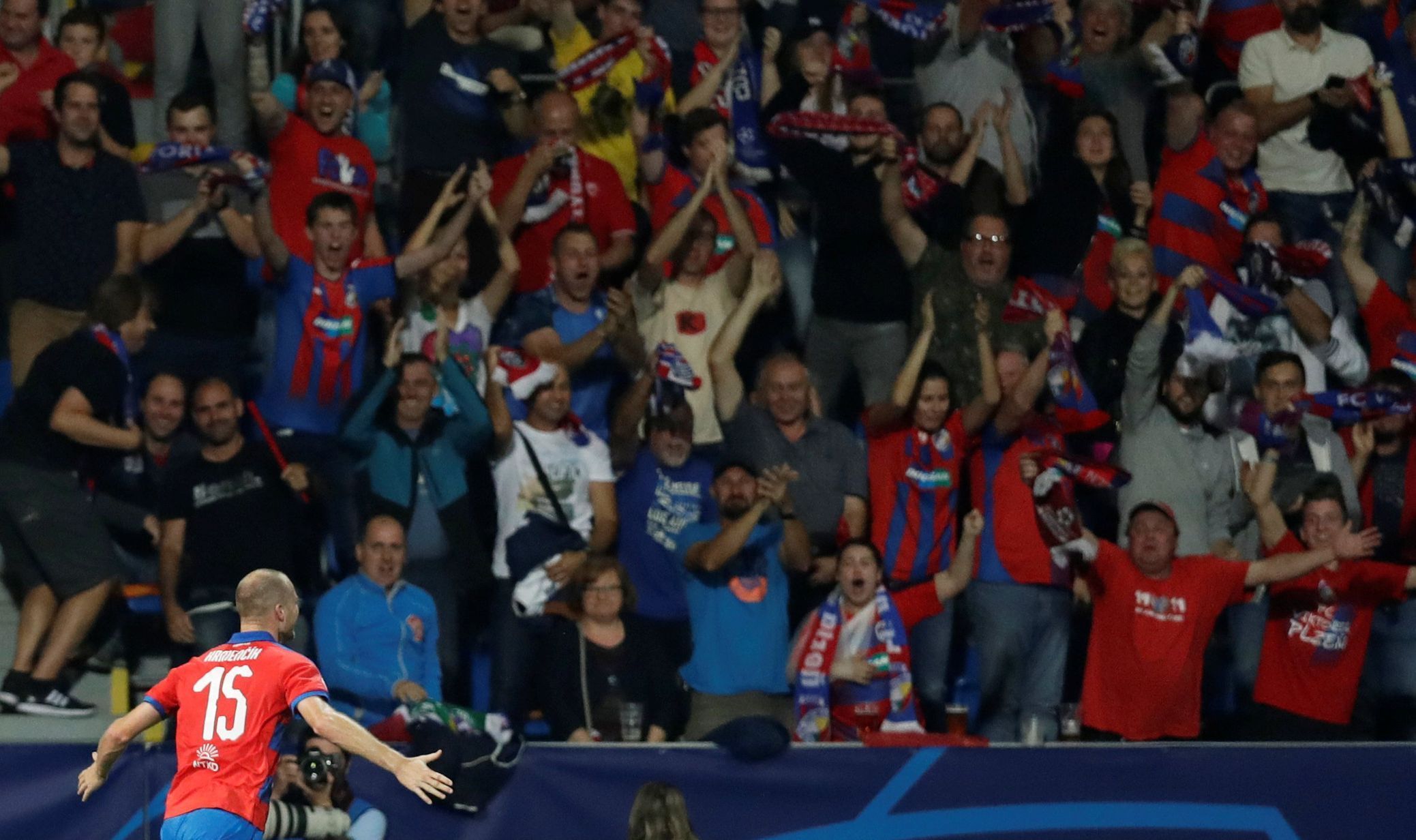 Viktoria Plzeň vs CSKA Moskva v Lize mistrů 2018