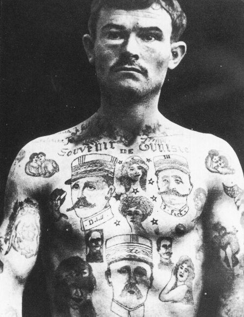 Martin Rychlík tetování